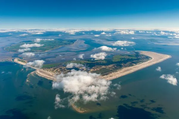 Landschaft Haus Diana Ferienwohnung „Kniepsand"