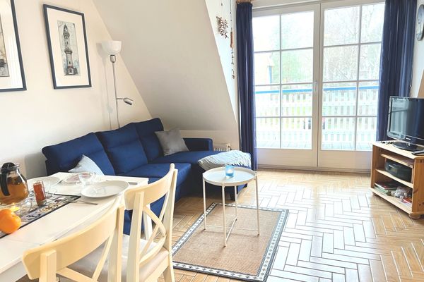 Achtern Diek Haus 15d Wohnung 6 Zingst - Wohnzimmer
