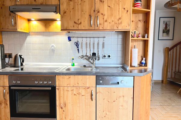 Achtern Diek Haus 15d Wohnung 6 Zingst - Küche / Küchenzeile