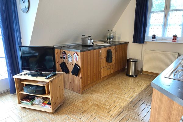 Achtern Diek Haus 15d Wohnung 6 Zingst - Küche / Küchenzeile