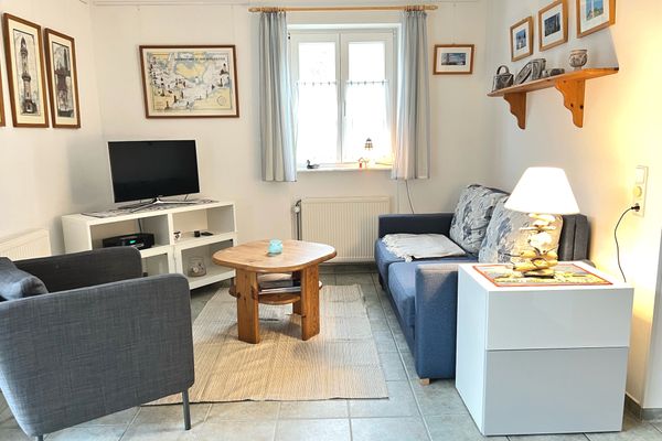 Achtern Diek Haus 15d Wohnung 3 Zingst - Wohnzimmer