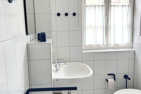 Achtern Diek Haus 15d Wohnung 3 Zingst - Badezimmer