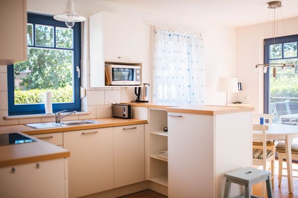  Wiesenstraße 21a Haus Zum Kranich Zingst - Küche / Küchenzeile