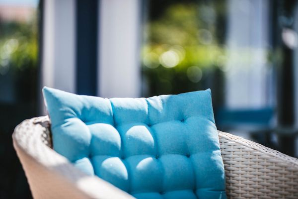  Wiesenstraße 21a Haus Zum Kranich Zingst - Terrasse