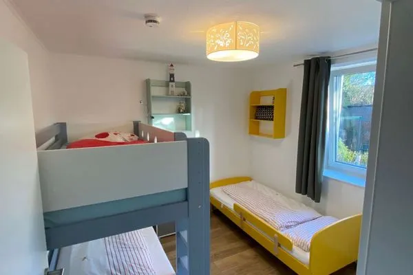 Schlafzimmer Blanker Hans Ferienwohnung 2