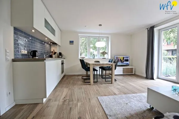 Küche / Küchenzeile Blanker Hans Ferienwohnung 2