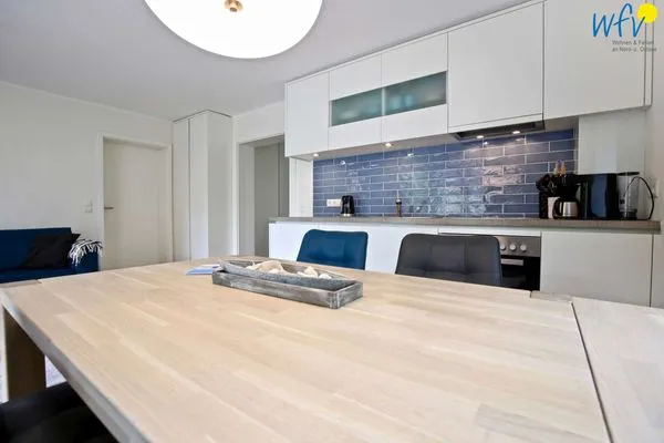 Küche / Küchenzeile Blanker Hans Ferienwohnung 2