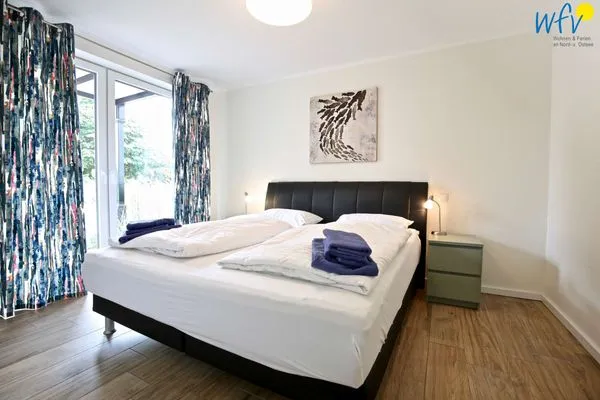 Schlafzimmer Blanker Hans Ferienwohnung 2