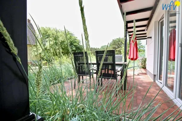 Terrasse Blanker Hans Ferienwohnung 2
