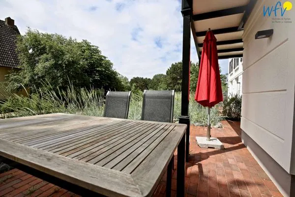 Terrasse Blanker Hans Ferienwohnung 2