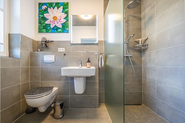  Gänseweg 5a Haus Backbordhus Zingst - Badezimmer