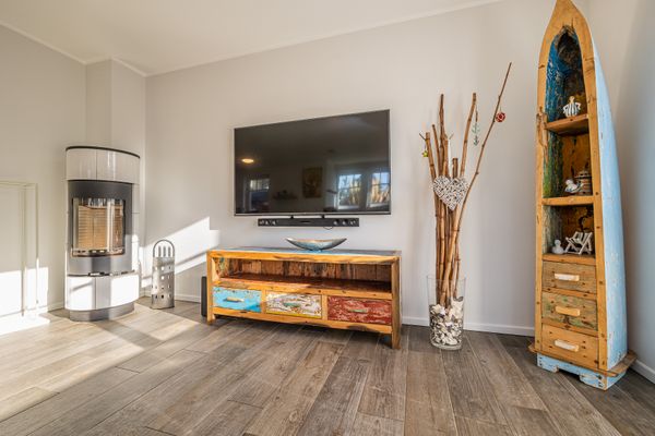  Gänseweg 5a Haus Backbordhus Zingst - Wohnzimmer