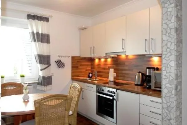 Küche in der Ferienwohnung Jessen´s Wattblick in Wittdün auf Amrum  Ferienwohnung *Jessen´s Wattblick*