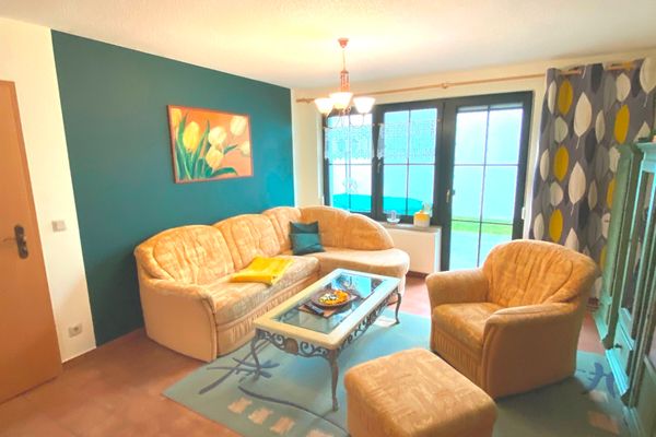  Seestraße 75 Wohnung Erdgeschoß Zingst - Wohnzimmer