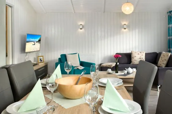 Living room Dänisches Ferienhaus am Salzhaff, Haus Poseidon