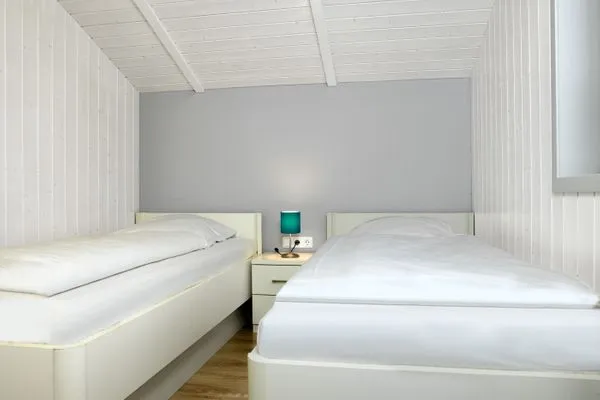Bedroom Dänisches Ferienhaus am Salzhaff, Haus Poseidon
