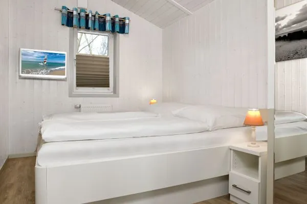 Bedroom Dänisches Ferienhaus am Salzhaff, Haus Poseidon