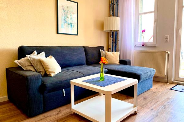 Boddenblick Wohnung 16 Zingst - Wohnzimmer