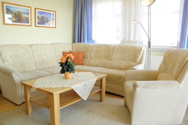 Boddenblick Wohnung 19 Zingst - Wohnzimmer