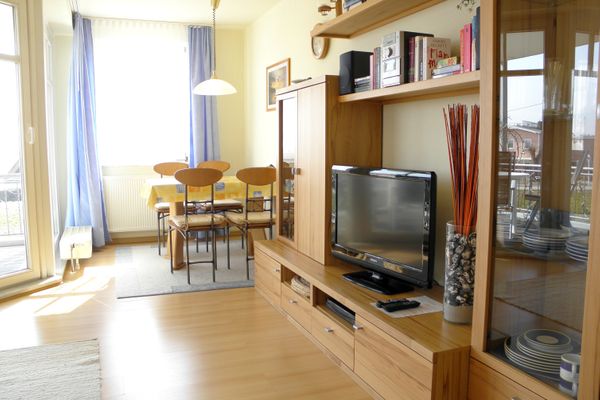 Boddenblick Wohnung 19 Zingst - Wohnzimmer