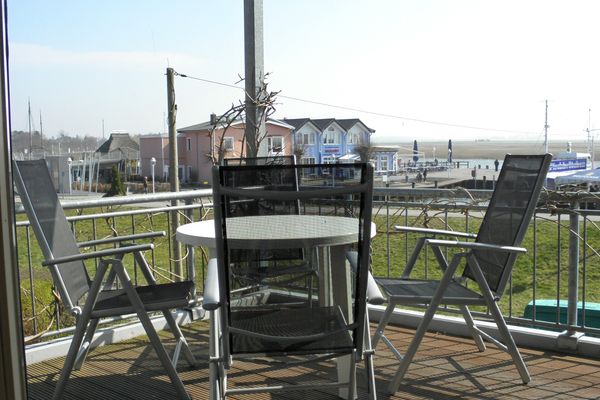 Boddenblick Wohnung 19 Zingst - Balkon