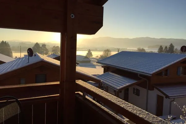 Ausblick vom Balkon  Alpenliebe - Feriendorf Via Claudia Haus 58