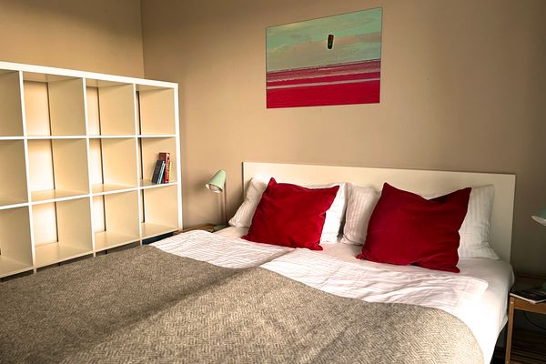 Haus Nordseebude Ure EG rechts Nordseebude Ording - Schlafzimmer