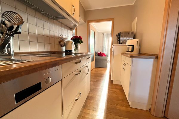 Haus Nordseebude Ure EG rechts Nordseebude Ording - Küche / Küchenzeile