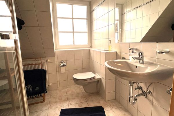 Haus Nordseebude Ore OG rechts Nordseebude Ording - Badezimmer