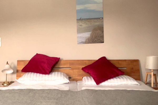 Haus Nordseebude Ore OG rechts Nordseebude Ording - Schlafzimmer