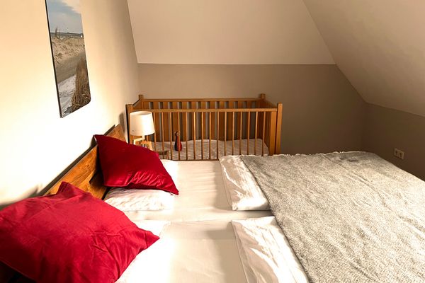Haus Nordseebude Ore OG rechts Nordseebude Ording - Schlafzimmer