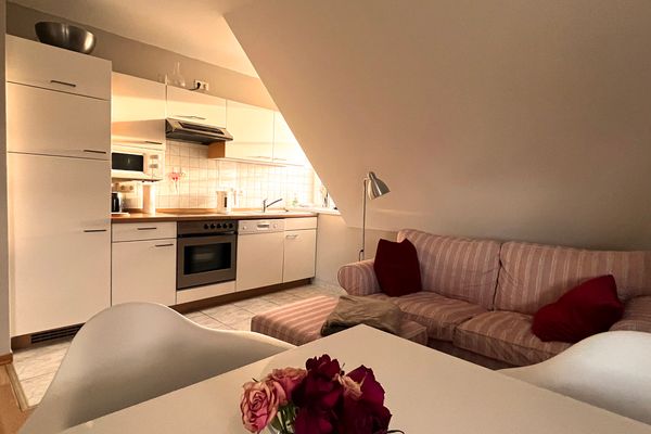 Haus Nordseebude Ore OG rechts Nordseebude Ording - Wohnzimmer