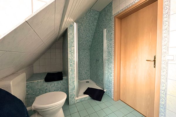 Haus Nordseebude Oli - OG links Nordseebude Ording - Badezimmer