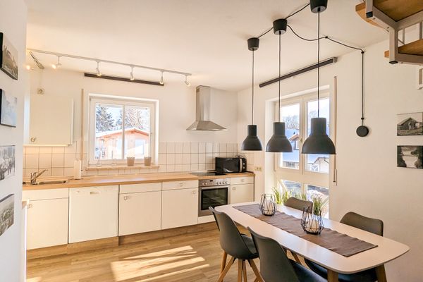 Ferienanlage Neuschwansteinblick Ferienwohnung 127 Ferienwohnungen in Füssen - Küche / Küchenzeile