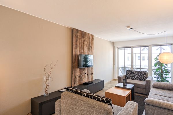 Ferienanlage Neuschwansteinblick Ferienwohnung 127 Ferienwohnungen in Füssen - Wohnzimmer