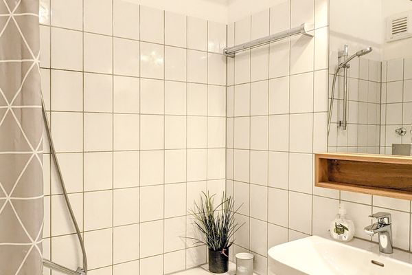 Ferienanlage Neuschwansteinblick Ferienwohnung 127 Ferienwohnungen in Füssen - Badezimmer