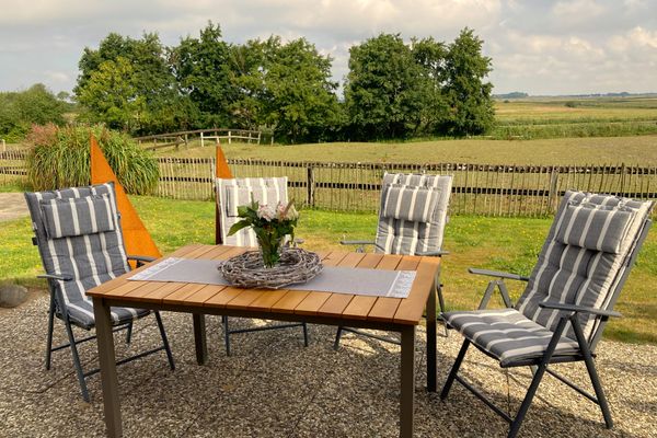  Wohnung Nordseeperle Dorf - Terrasse