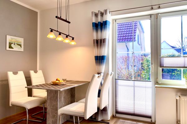  Hägerende 66 Haus Windrose Wohnung Westwind Zingst - Wohnzimmer