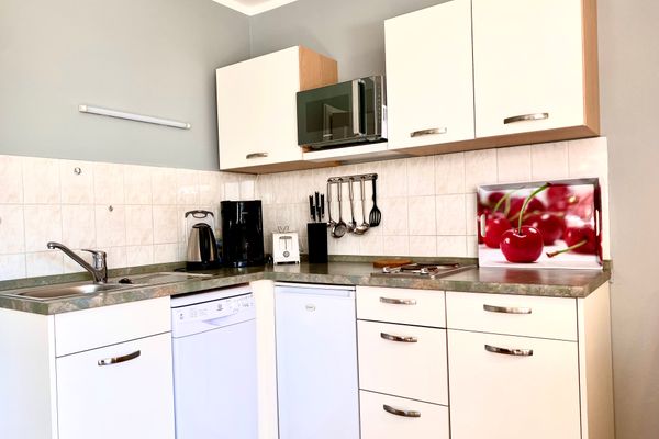  Hägerende 66 Haus Windrose Wohnung Westwind Zingst - Küche / Küchenzeile