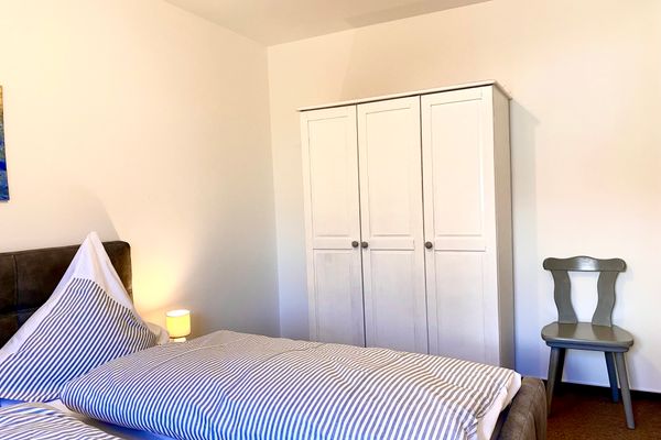  Hägerende 66 Haus Windrose Wohnung Westwind Zingst - Schlafzimmer