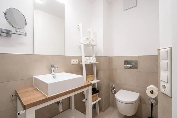 Badezimmer  (GAR4c) Ferienwohnung "Ditscher 2" im Appartementhaus "Seelust"