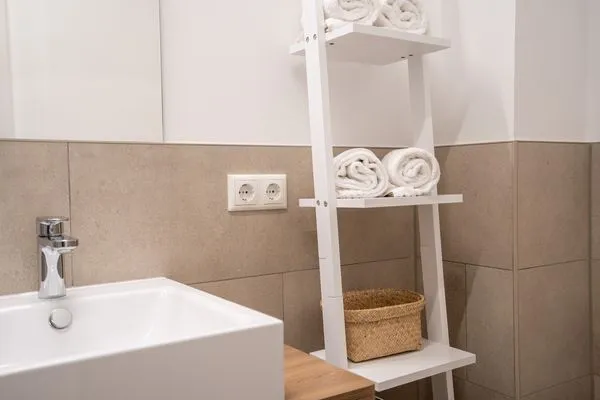 Badezimmer  (GAR4c) Ferienwohnung "Ditscher 2" im Appartementhaus "Seelust"