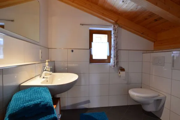 Gäste WC im Obergeschoss  Onkel Leo - Feriendorf Via Claudia Haus 42