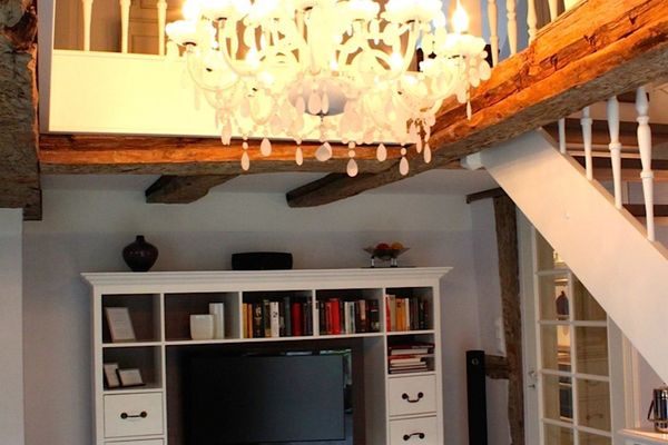  Birkenstraße 10 Fischerhus Zingst - Wohnzimmer