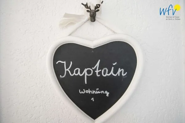 Dekoratives Detail Villa van Harten Ferienwohnung Kaptain