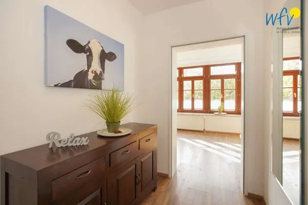 Flur Villa van Harten Ferienwohnung Kaptain