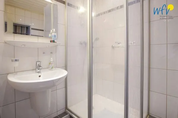 Badezimmer Villa van Harten Ferienwohnung Leekant