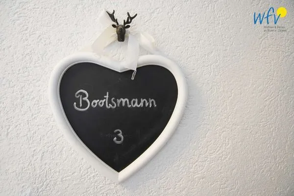 Dekoratives Detail Villa van Harten Ferienwohnung Bootsmann