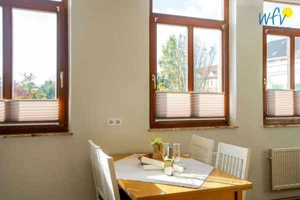 Wohnzimmer Villa van Harten Ferienwohnung Bootsmann