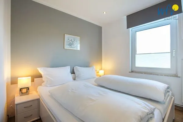 Schlafzimmer Villa van Harten Ferienwohnung Bootsmann